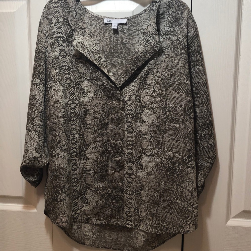 Snake skin blouse